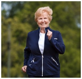 Woman jogging